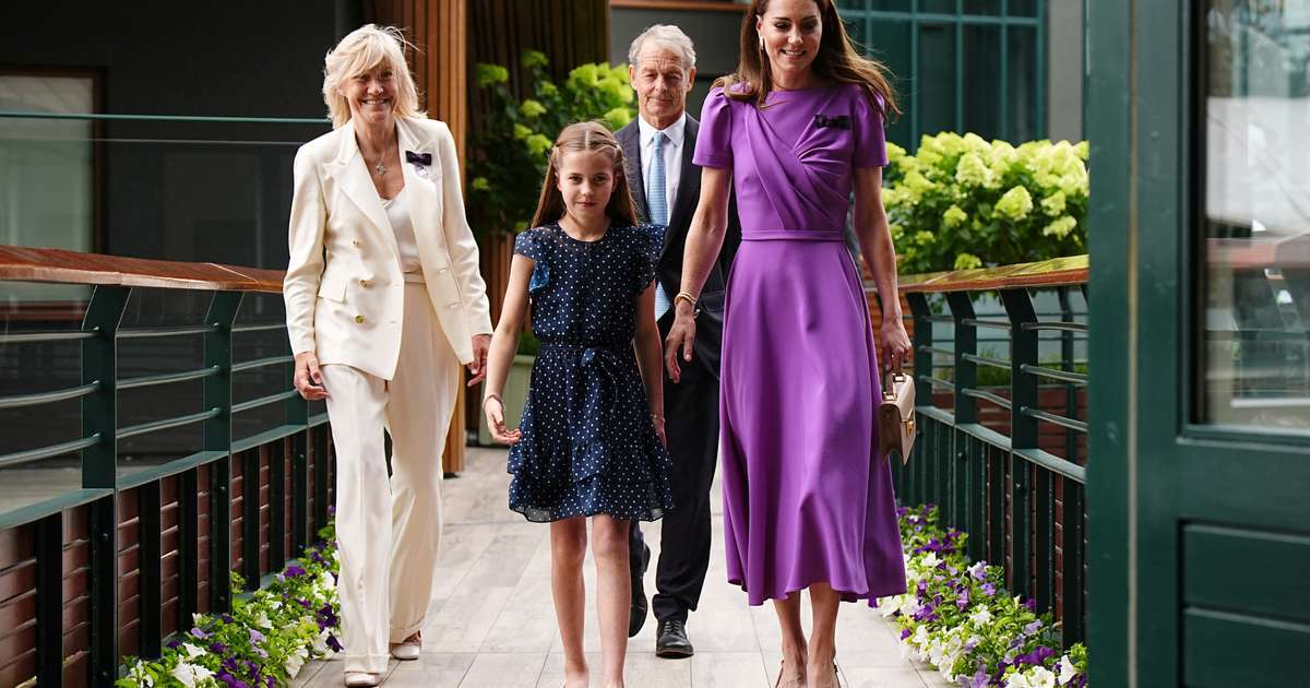 Kate Middleton faz sua 2ª aparição do ano no torneio de Wimbledon