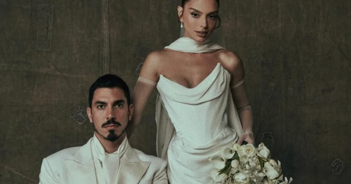 Casou! Giovanna Lancellotti joga buquê de noiva; saiba quem pegou