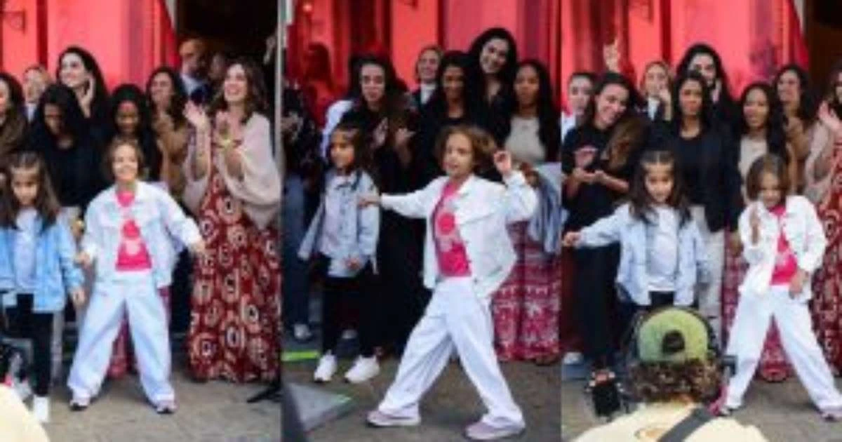 Estão enormes! Filhas de Ivete Sangalo dançam e roubam a cena em gravação da mãe
