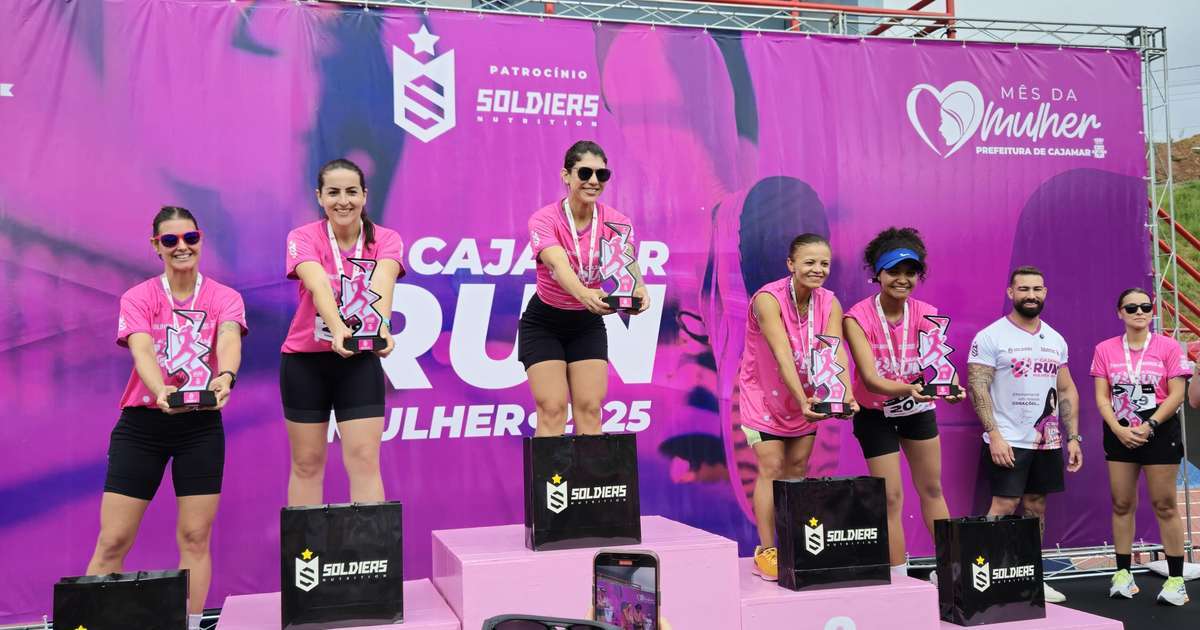 Corrida da Soldiers em Cajamar reúne 600 mulheres