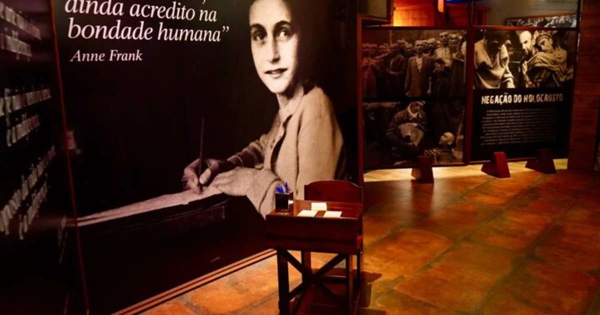 Réplica de espaço onde Anne Frank se escondeu ficará no centro de SP; veja como será