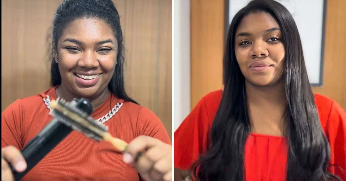 Irmã de Davi Brito recebe críticas após mudar de visual: 'Cadê a transformação?'