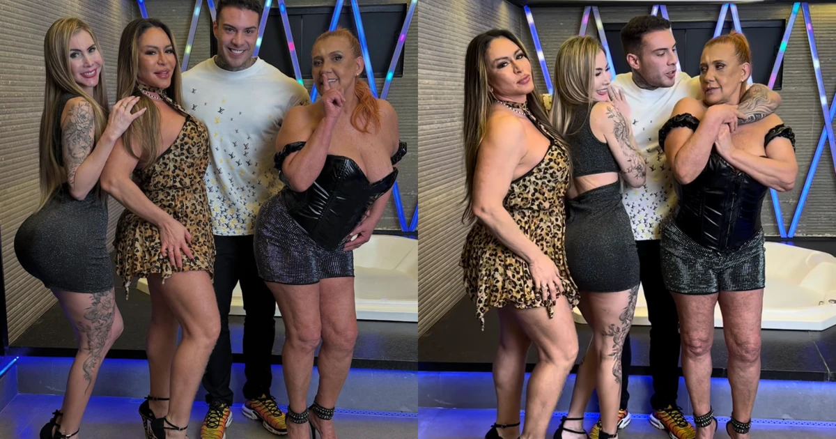 Aos 71 anos, Rita Cadillac grava vídeos adultos com afilhada e outra mulher: 'Três é melhor'