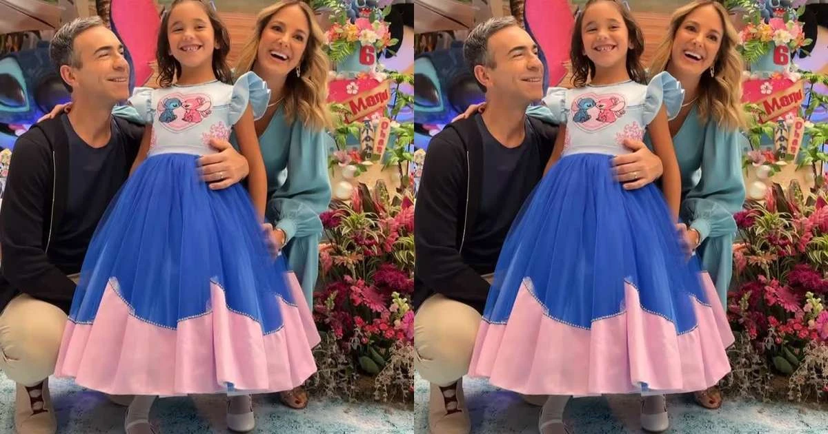 Veja detalhes da festa luxuosa de filha de Ticiane Pinheiro e Cesar Tralli