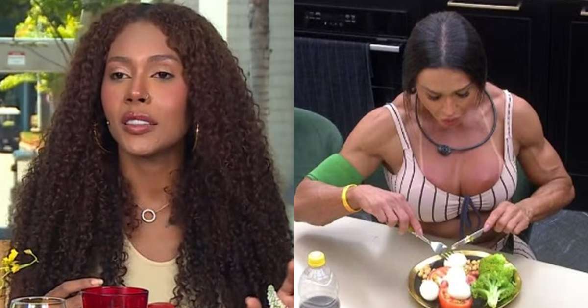 BBB 25: Giovanna choca ao expor detalhes da dieta de Gracyanne: '6 mil calorias por dia'