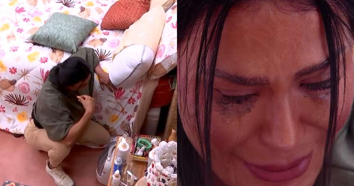 BBB 25: Gracyanne Barbosa tem crise de choro após Prova do Anjo e recusa conversa