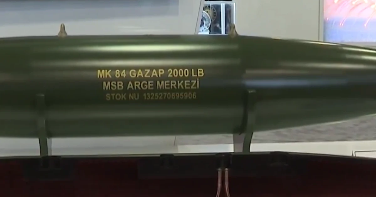 Turquia revela sua mais poderosa bomba não-nuclear