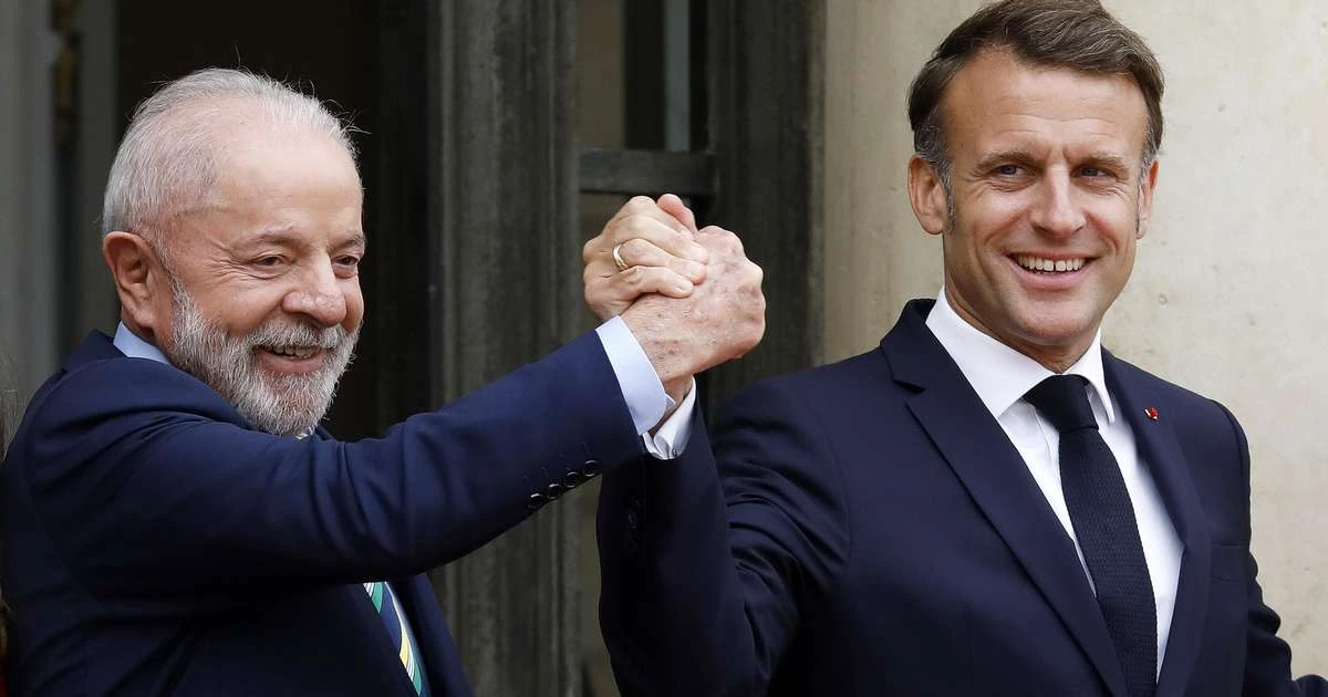 Lula liga para Macron para criticar tarifaço de Trump e reforça pedido por acordo Mercosul-UE