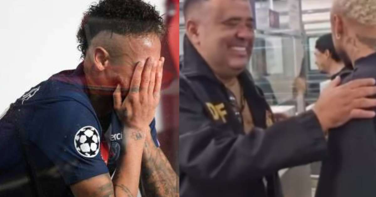 Agente da Polícia Federal aborda Neymar com pergunta inusitada; confira!