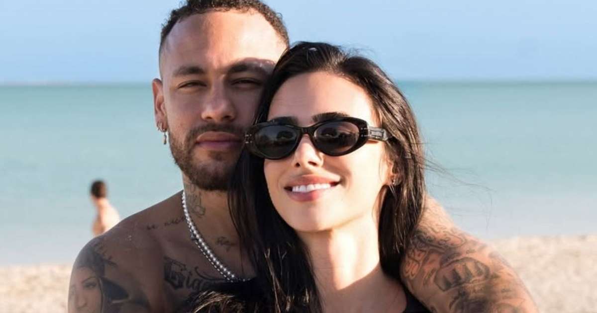 Neymar deixa 'tretas' de lado e escolhe com Bruna Biancardi madrinha da 2ª filha do casal: 'Presente para a vida toda'