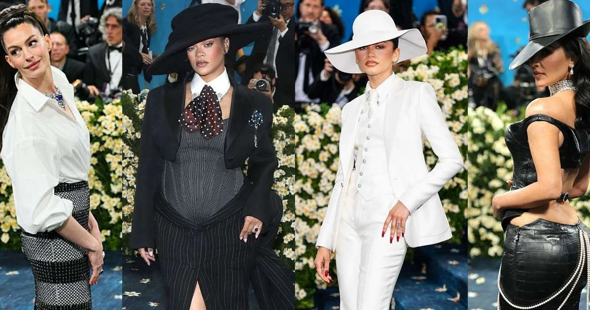 Rihanna grávida, Kim Kardashian, Zendaya e mais: o impressionante 'antes e depois' de 25 famosas em sua 1ª aparição no MET Gala e a mais recente