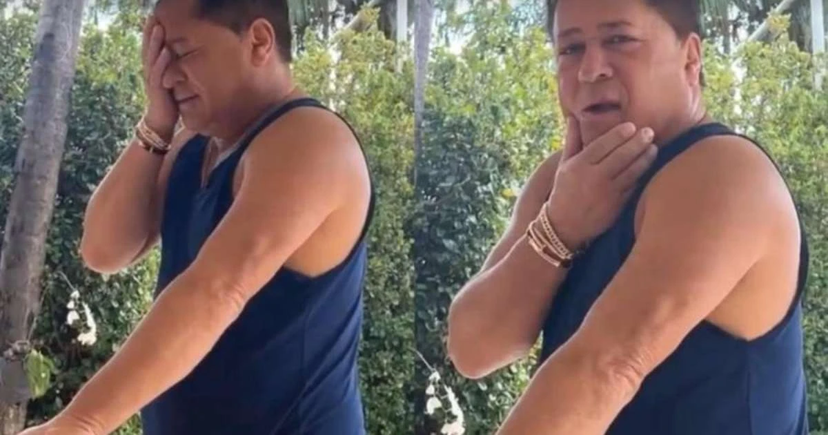 Leonardo surpreende esposa com resultado de bafômetro: 'Está com defeito'