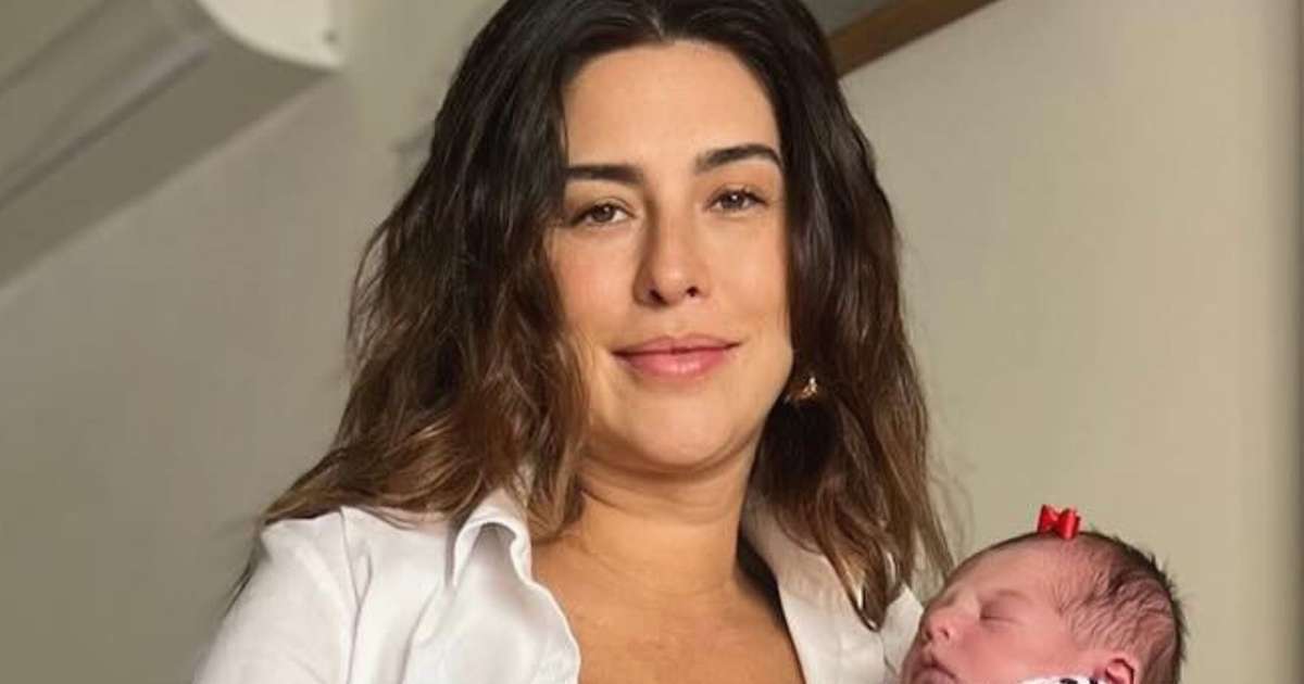 Fernanda Paes Leme celebra cinco meses de vida da filha com tema da Bahia