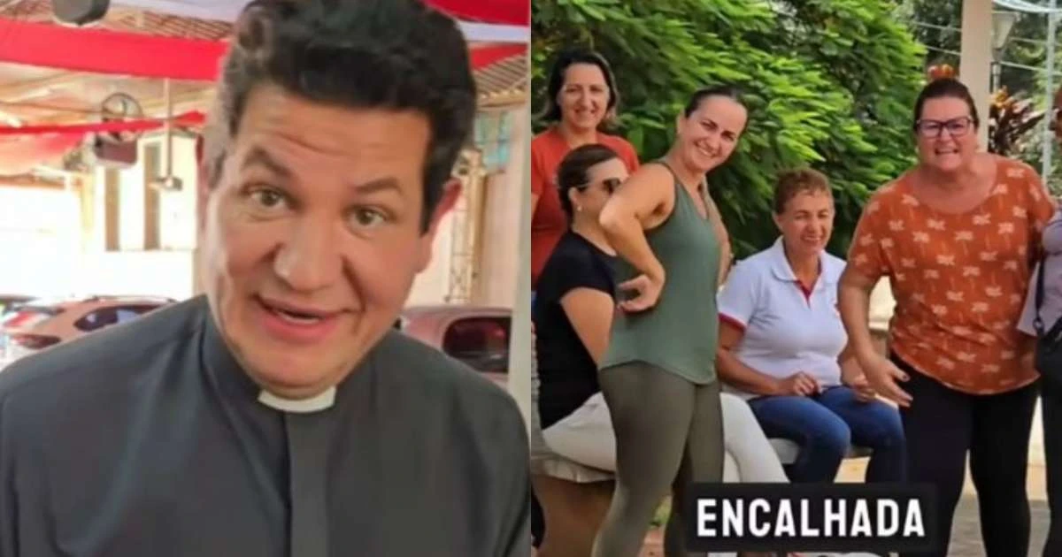 Polêmica! Padre viraliza após chamar mulheres de 'encalhadas' em vídeo