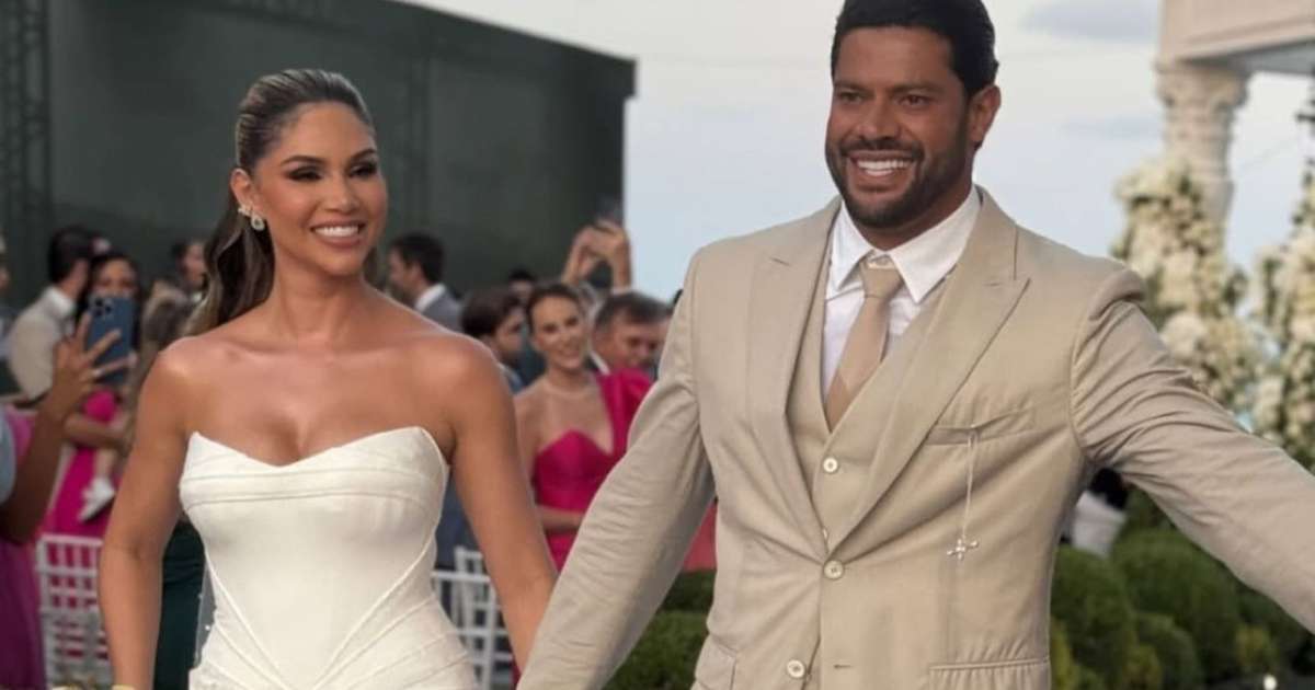 Valor milionário! Confira quanto custou o 2º casamento de Hulk com a ex-sobrinha