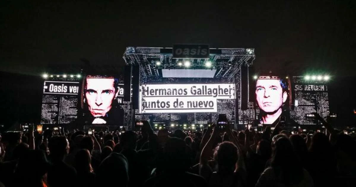 Oasis divulga primeiro trailer do documentário sobre a turnê Live '25