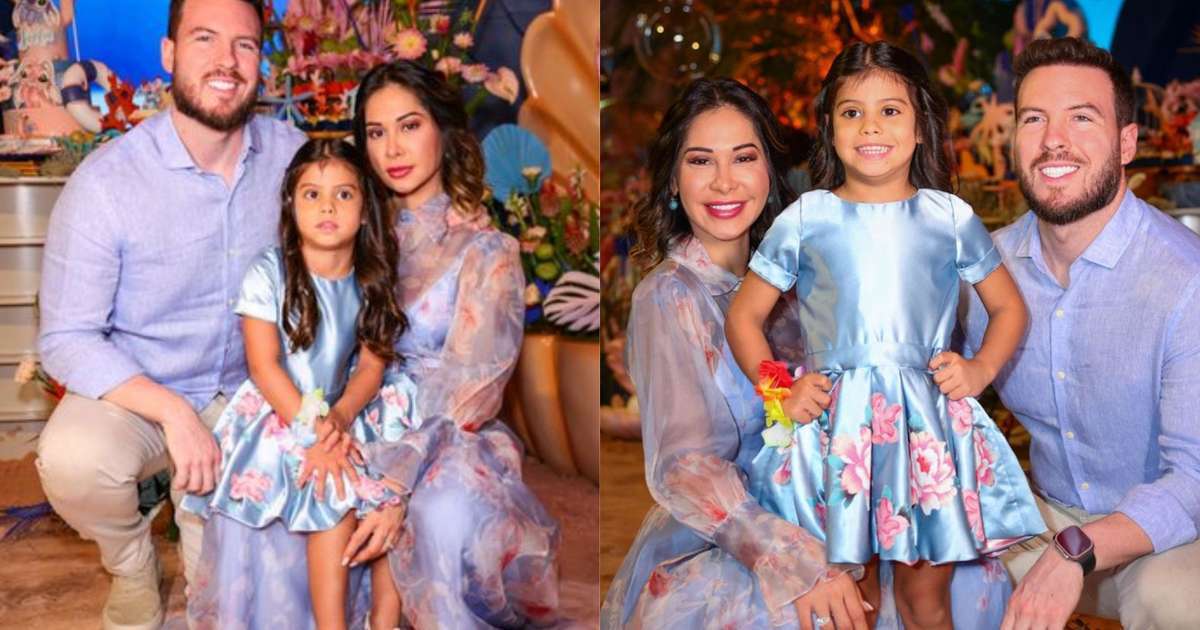 Maíra Cardi faz festa luxuosa para celebrar aniversário da filha, Sophia; veja