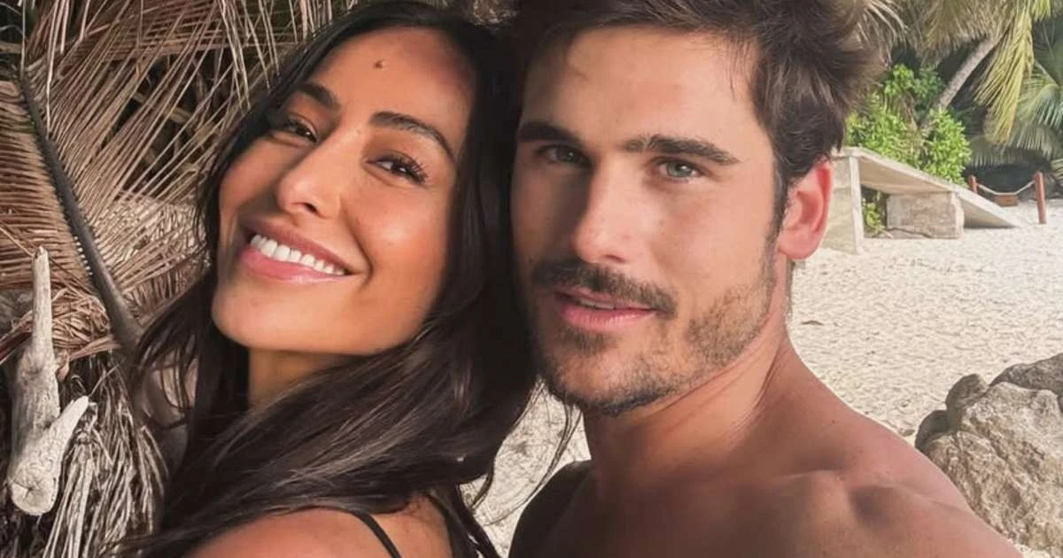 Apaixonado, Nicolas Prattes exalta Sabrina Sato: 'A risada dela me dá vida'