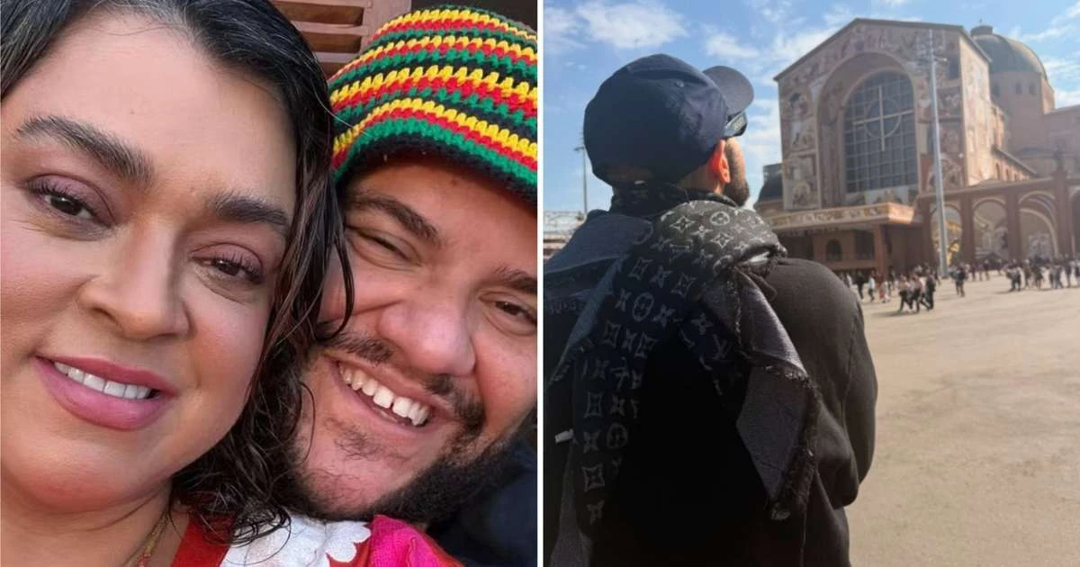 Em luto, Gominho vai à Aparecida após morte de Preta Gil: 'Nunca fui católico'