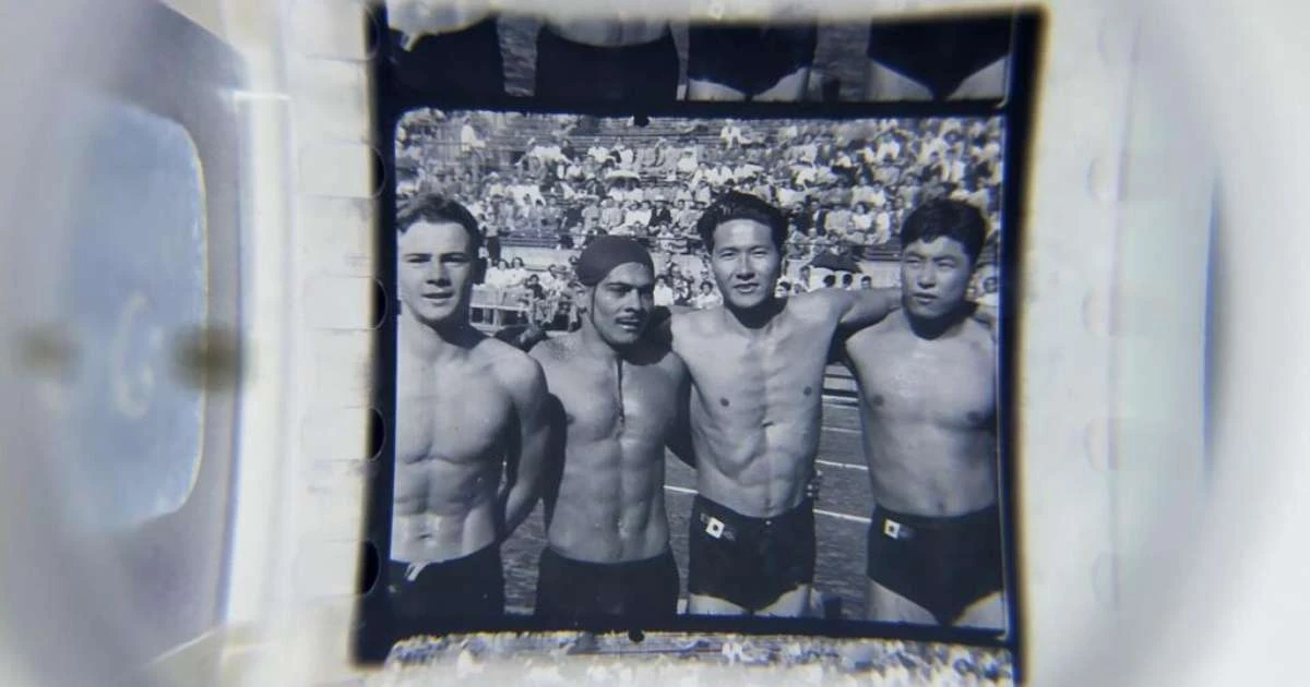 Projeto de restauro traz à tona filme inacabado sobre chegada de nadadores japoneses ao Brasil em 1950