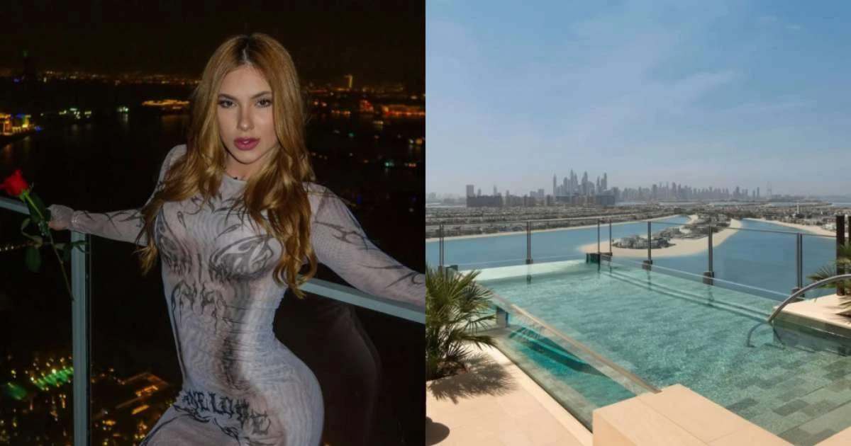 Virginia está hospedada em resort de Dubai com diárias que podem ultrapassar R$ 500 mil