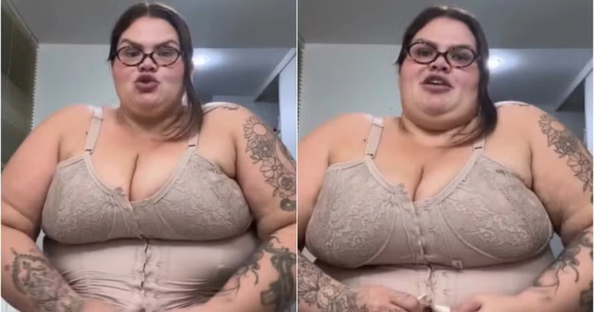 Thais Carla mostra o corpo após perder mais de 50kg ao tirar cinta modeladora