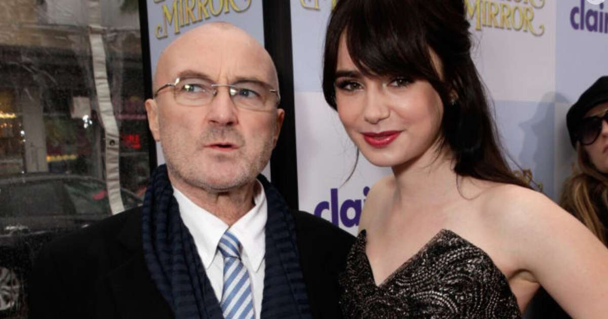 Lily Collins x Phil Collins: relação conturbada entre pai e filha famosos tem abandono, transtornos alimentares e carta aberta. Entenda polêmica!