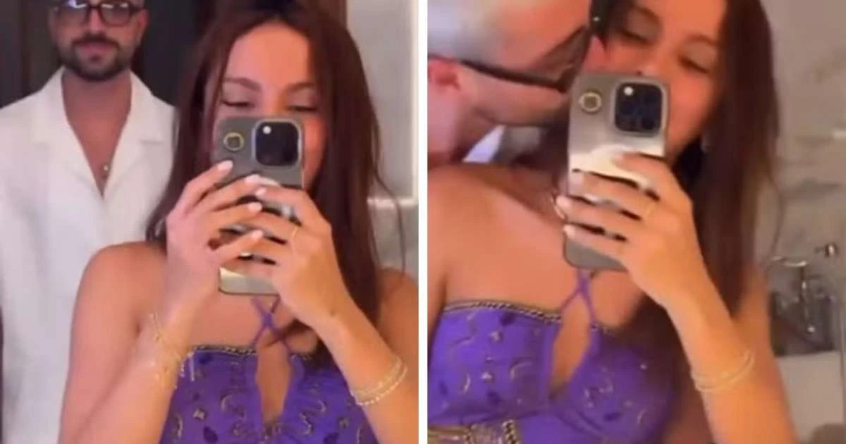 Anitta aparece em clima de romance com o namorado, Ian Bortolanza, nas redes sociais