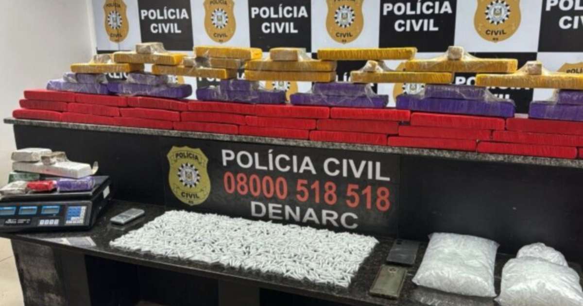 Ação da Polícia Civil interrompe distribuição de drogas em Porto Alegre e Região Metropolitana