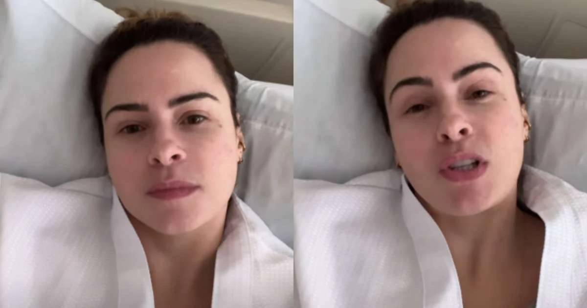 Ana Paula Renault faz cirurgia de emergência e relata desespero: 'Perda de movimento'
