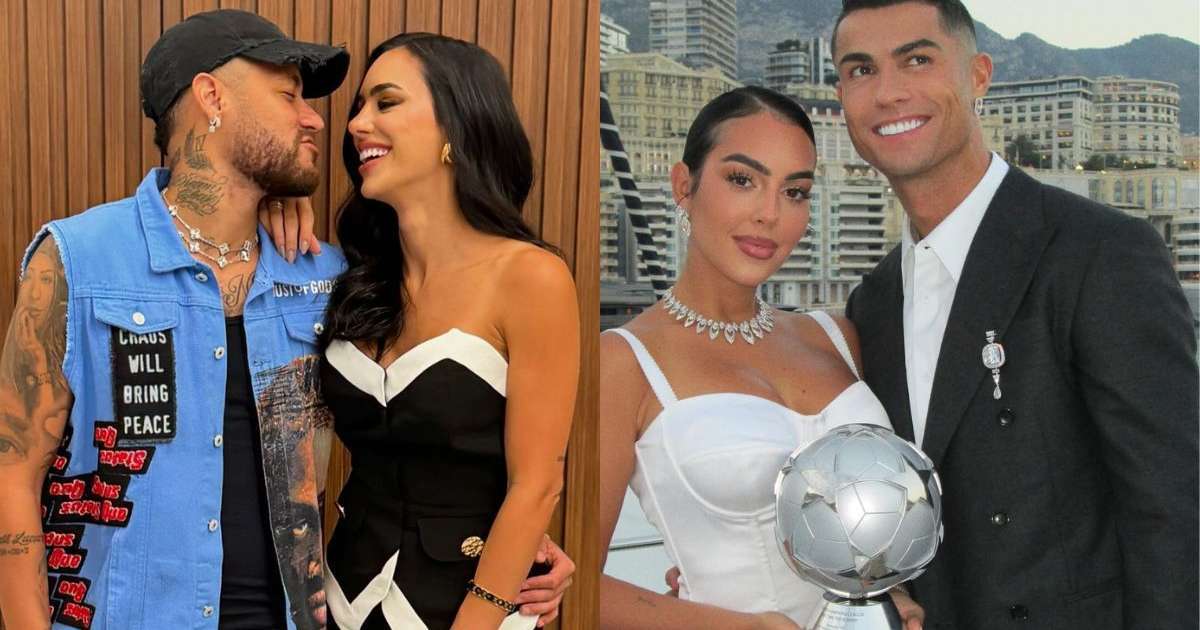 Bruna Biancardi janta com mulher de Cristiano Ronaldo, e fãs torcem: 'Ney e CR7 bem amigos'