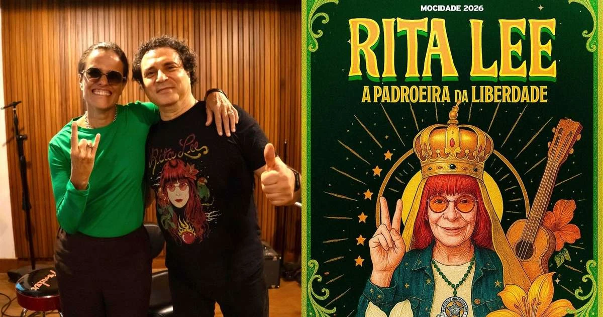 Frejat e Zélia Duncan participam de samba-enredo que homenageará Rita Lee