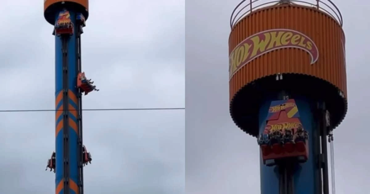 Família fica presa em brinquedo do Beto Carrero na altura de prédio de 30 andares: 'Sensação horrível'