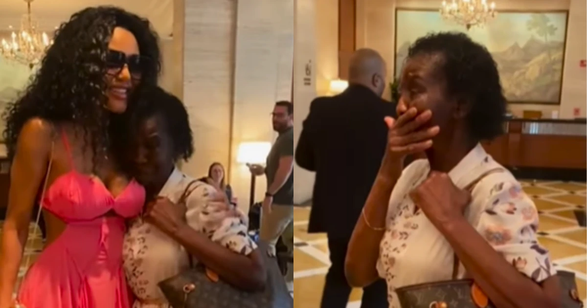 Ex-faxineira realiza sonho e se emociona ao entrar no Copacabana Palace pela primeira vez