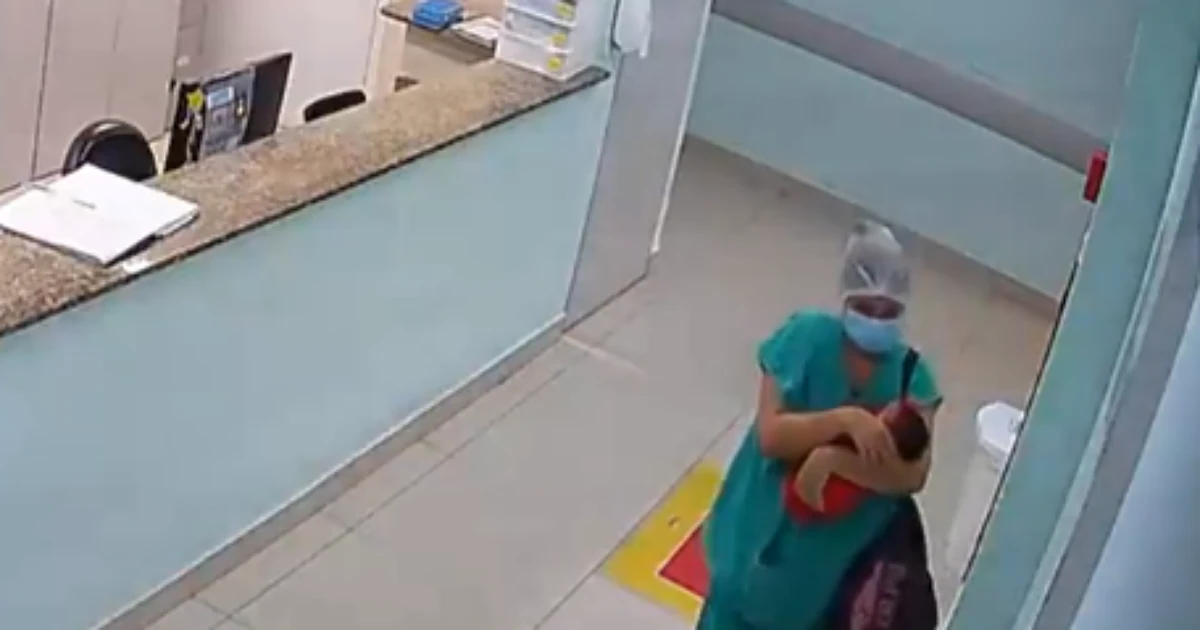 Técnica de enfermagem é presa após tentar sair da maternidade com bebê dentro de uma bolsa