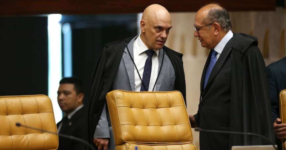 Gilmar Mendes presta solidariedade a Moraes: segue atuando com ponderação e destemor