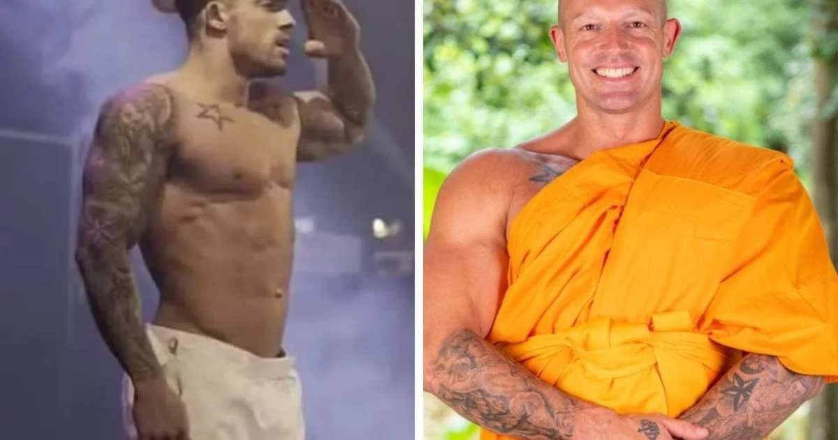 Australiano para de fazer striptease para se dedicar à carreira de monge: 'Misturava todas as drogas'