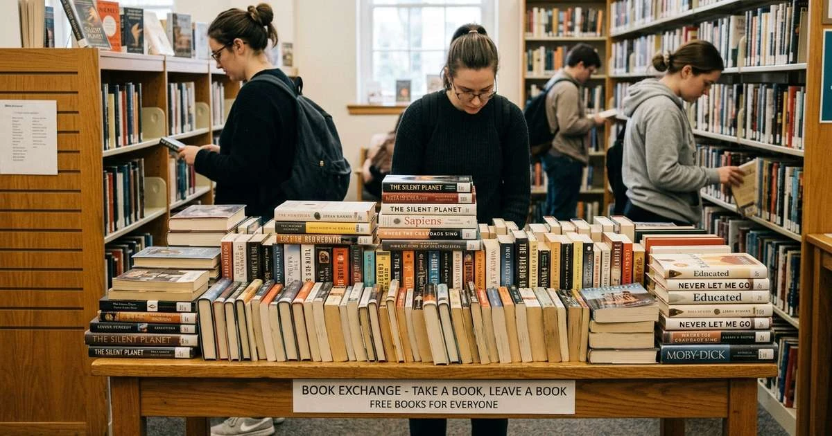 Biblioteca de Vitória promove troca gratuita de livros; veja como participar