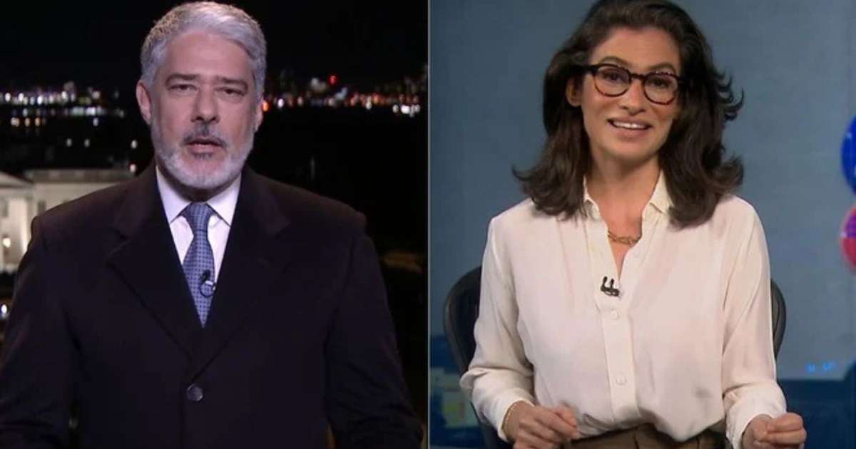 Homenagem! William Bonner surpreende Renata Vasconcellos no 'Jornal Nacional'; entenda