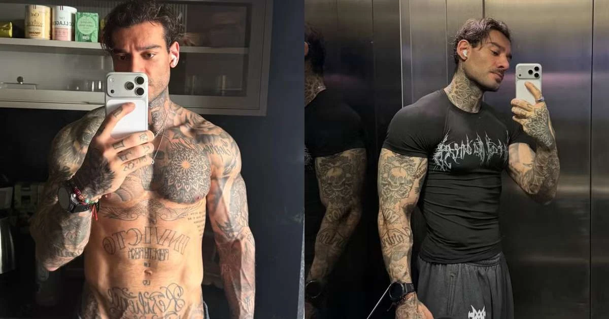 Lucas Lucco faz forte desabafo sobre depressão e exibe físico: 'Mente muito melhor'