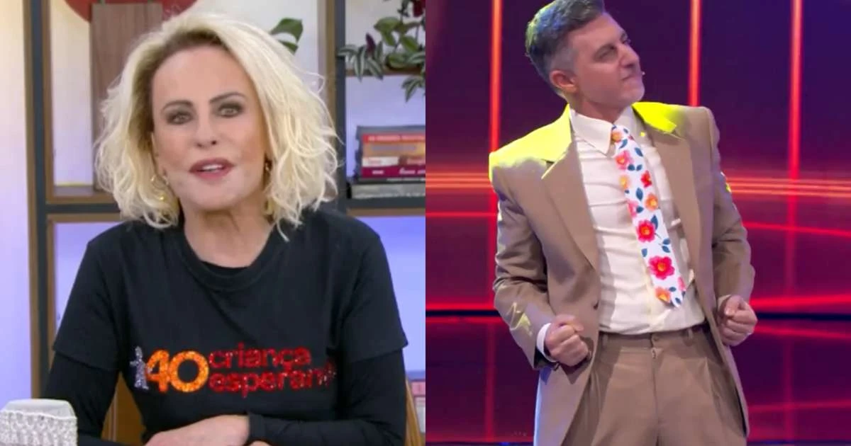 Ana Maria Braga ironiza mico de Luciano Huck após desafio: 'Pior que eu'