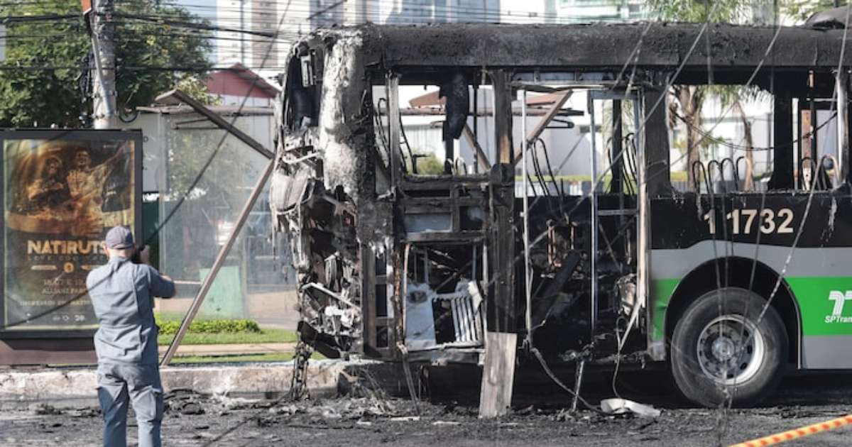 SP: mulher que estava no ônibus atingido por avião na Barra Funda recebe alta