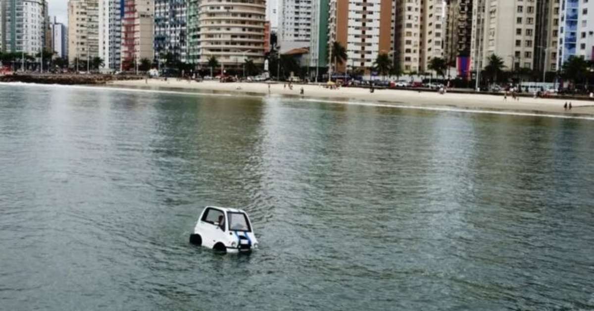 Carro anfíbio artesanal é apreendido no litoral de SP; veja como é