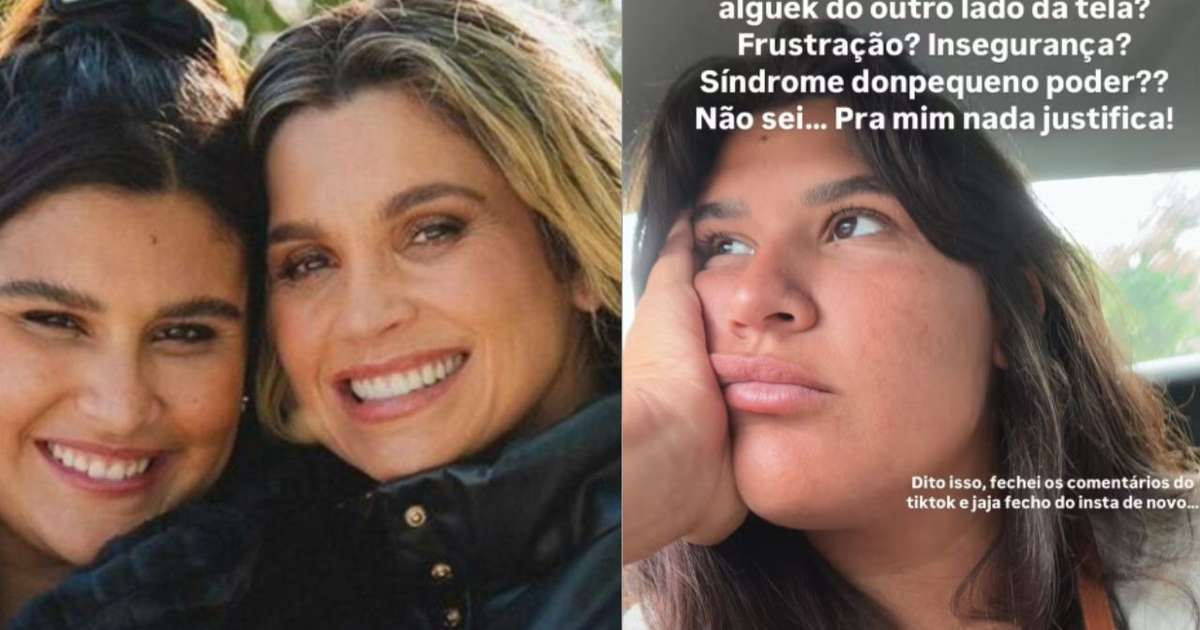 Filha de Flávia Alessandra desabafa sobre críticas: 'Saindo do psiquiatra'