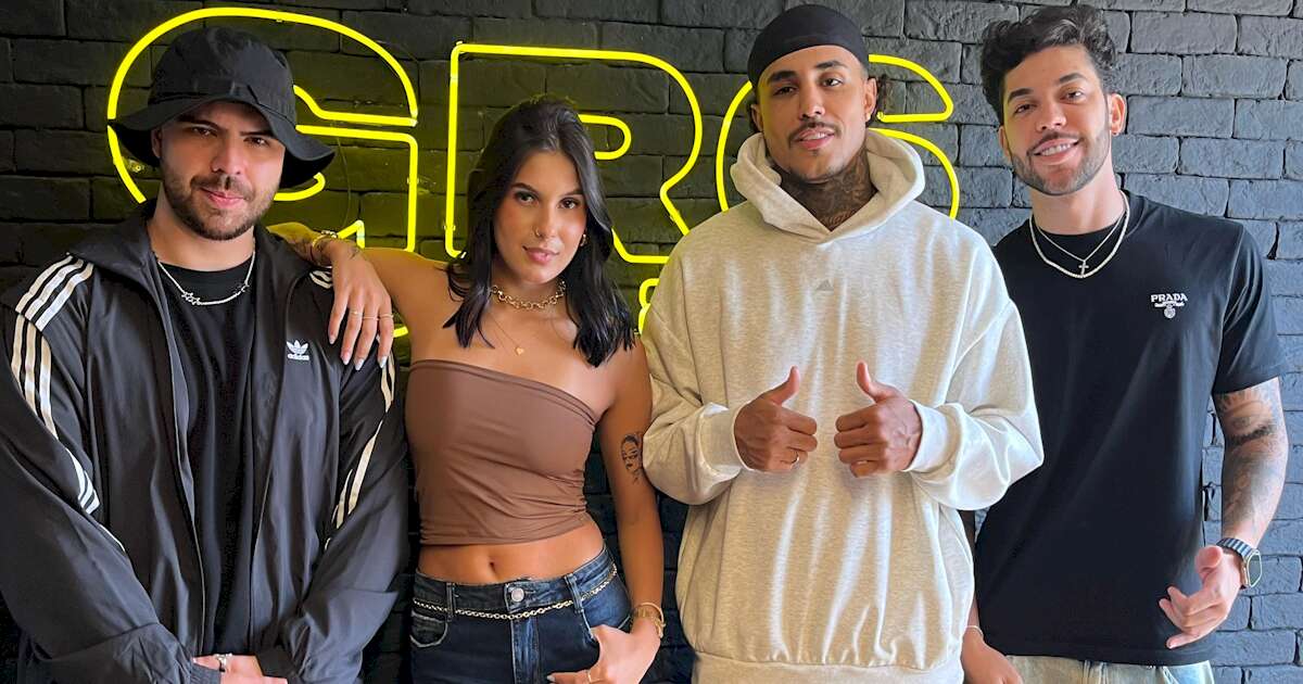 Ana Castela grava novo single com MC Livinho e DJ Topo em São Paulo