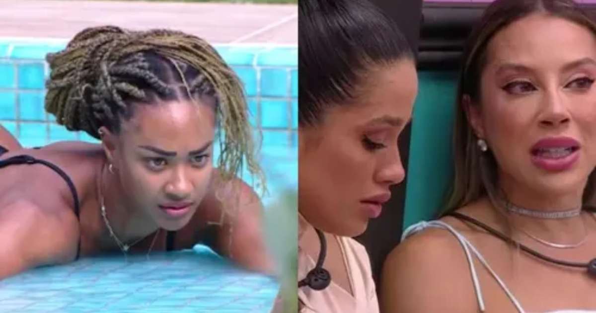 'BBB 25': Aline alerta Eva e Renata e sugere que sister fala mal delas pelas costas