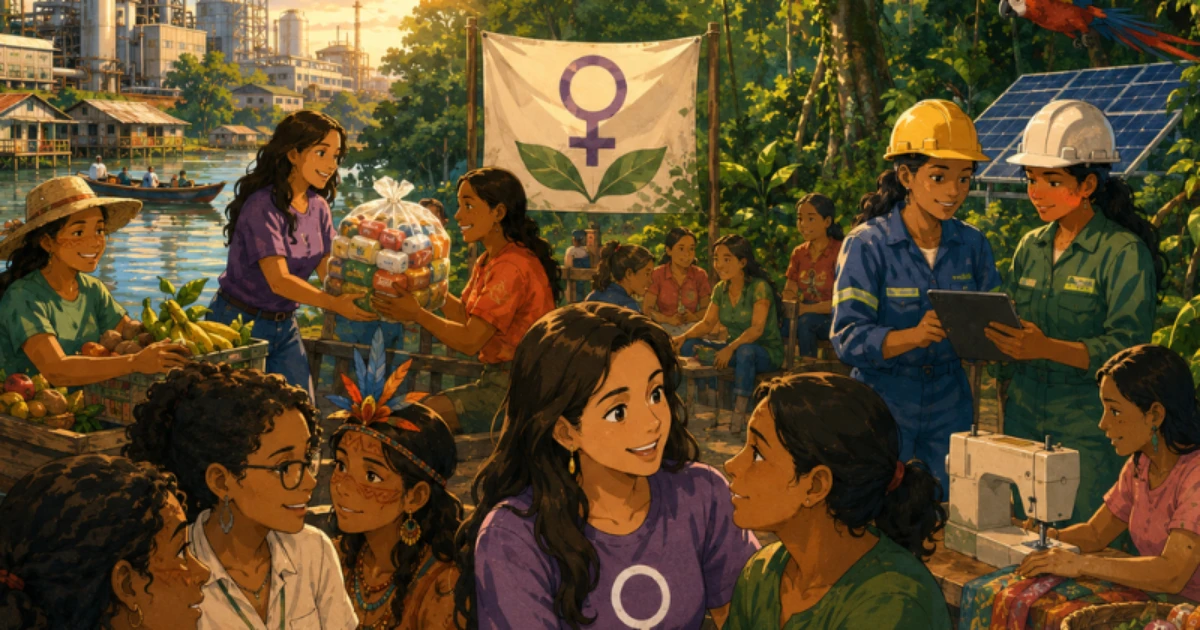 Projetos femininos ampliam apoio na Amazônia