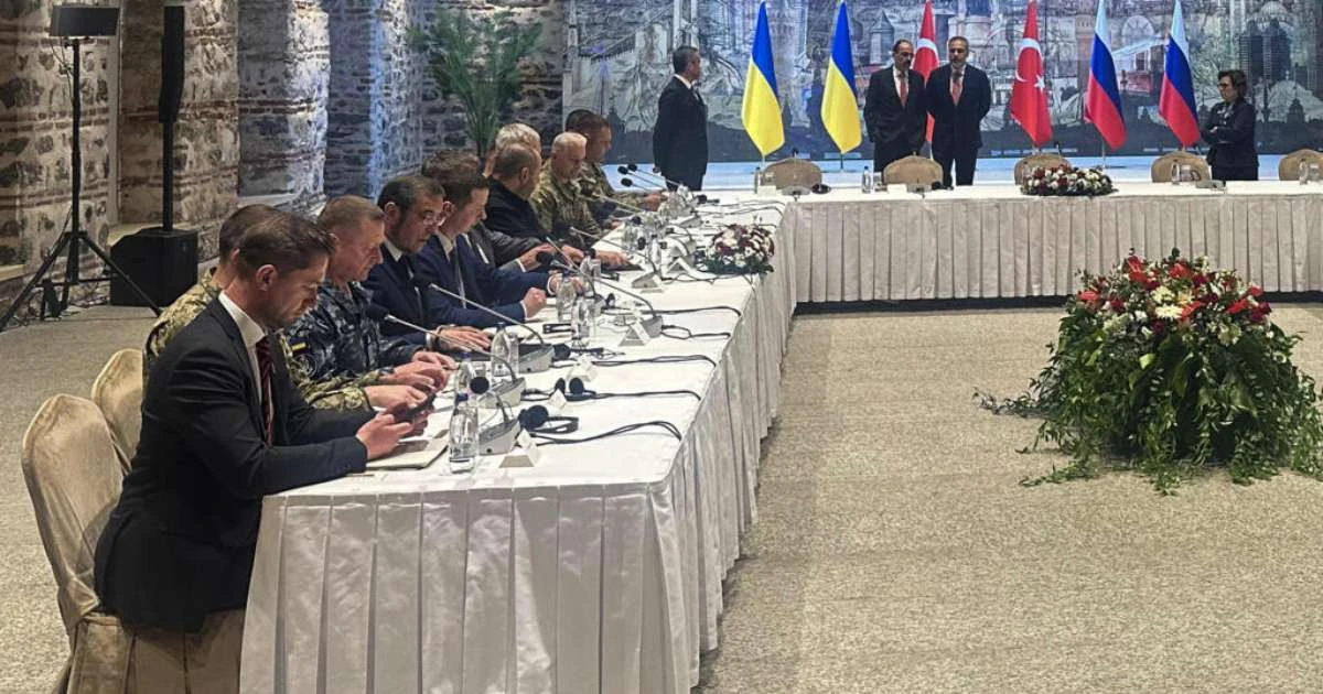 Reunião para negociações diretas entre Ucrânia e Rússia na Turquia termina sem acordo de cessar-fogo