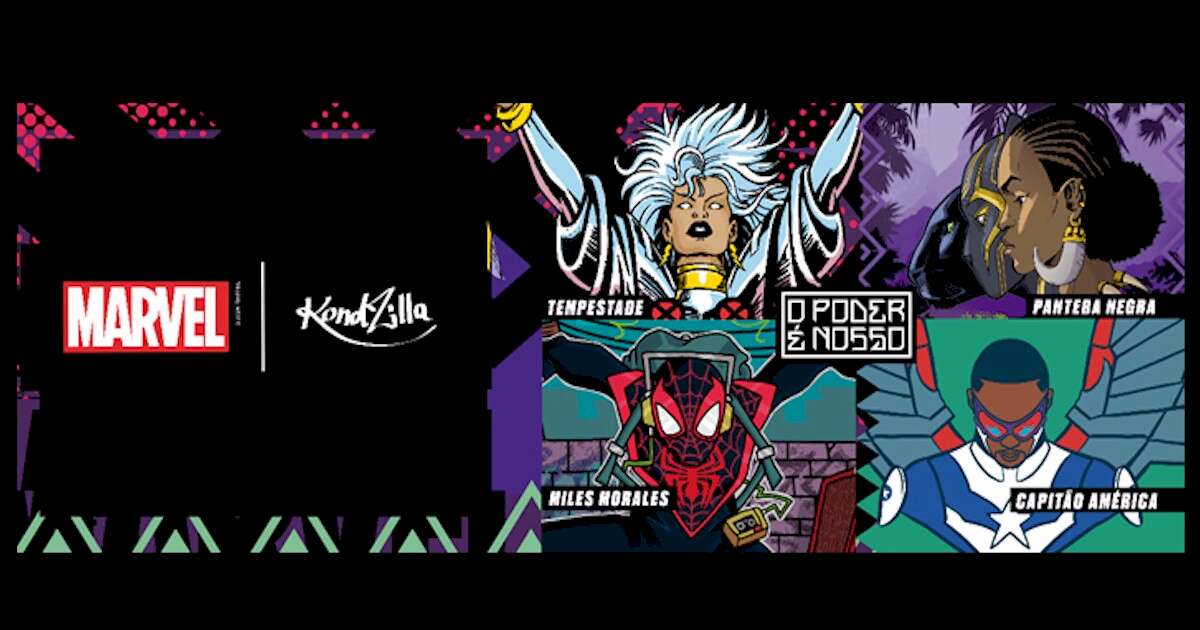 Marvel lança 2ª edição de 'O Poder é Nosso' e música de Kondzilla