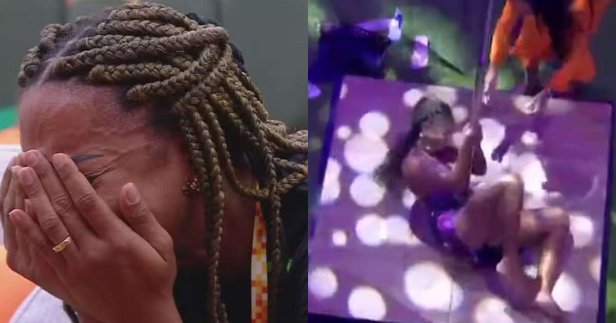 BBB25: Machucou? Aline sofre 'acidente' na Festa do Líder